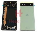 Google Pixel 6a Back / Battery Cover - Sage