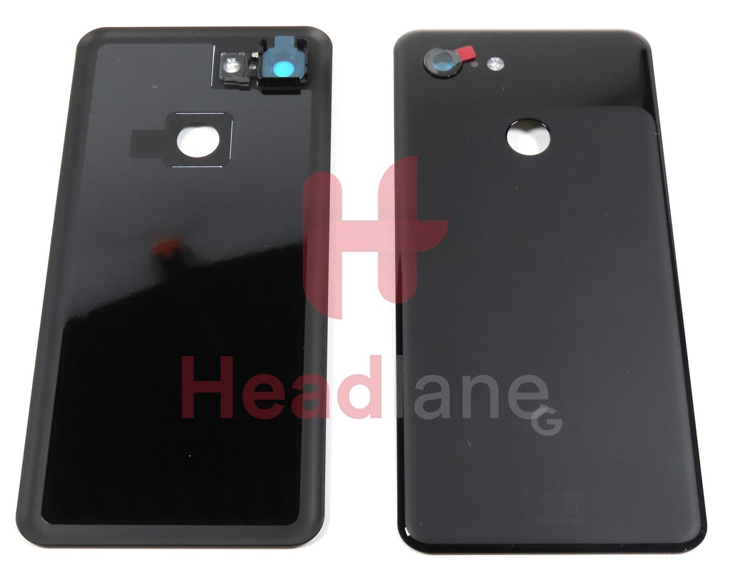 Google Pixel 3 Back / Battery Cover - Just Black