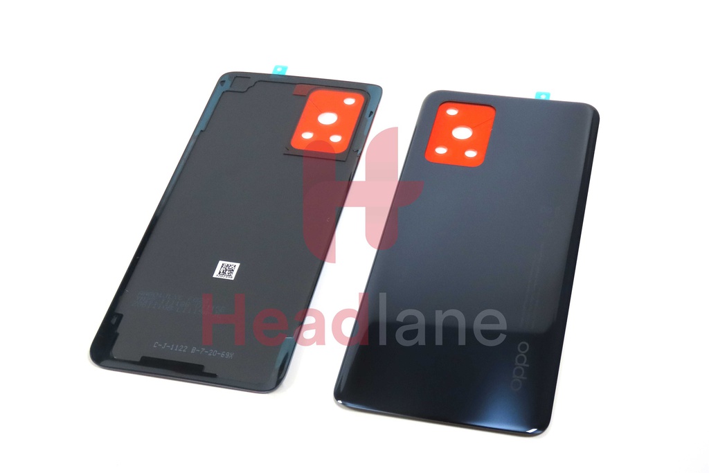 Oppo CPH2219 A74 Back / Battery Cover - Black