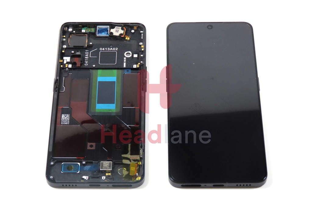 Oppo CPH2357 PFZM10 Reno8 Pro / Reno8 Pro+ LCD Display / Screen + Touch - Black