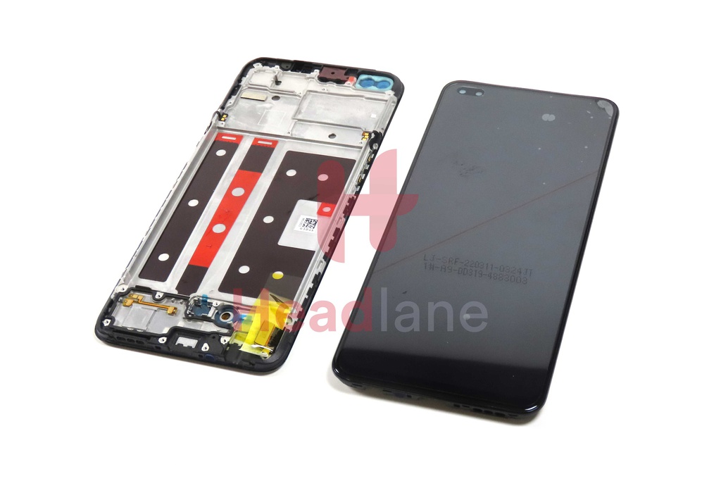 Oppo CPH2125 Reno4 Lite LCD Display / Screen + Touch - Black