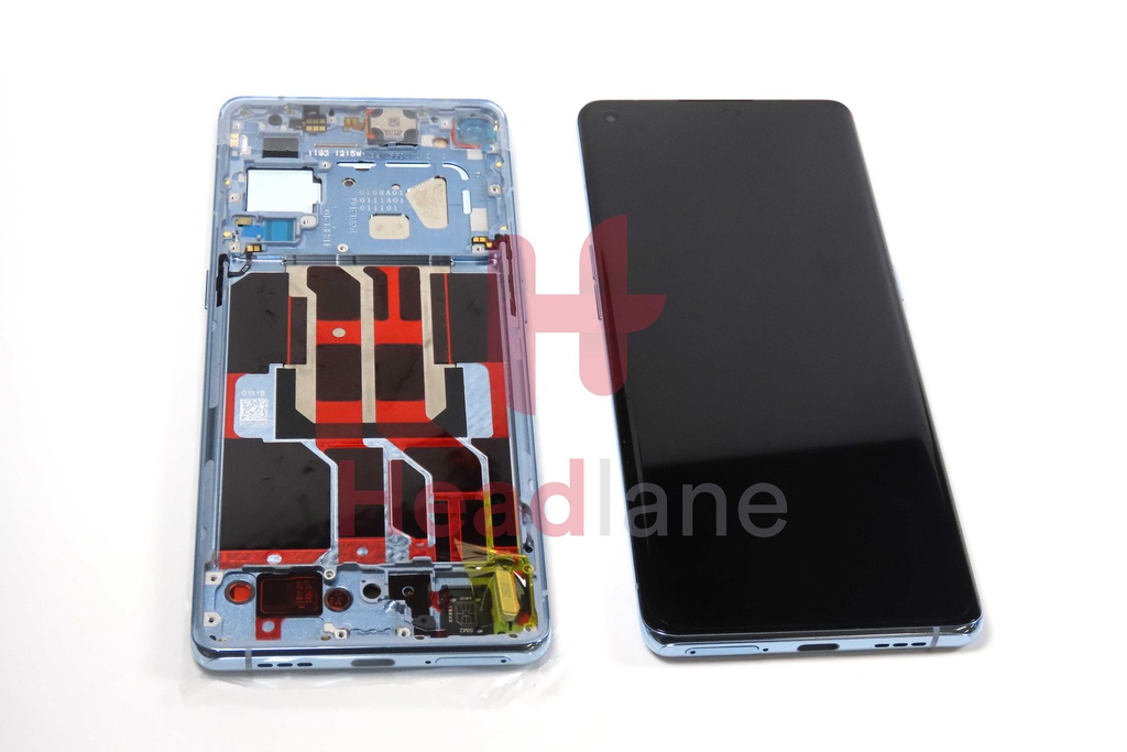 Oppo CPH2247 Reno6 Pro 5G (CPH2247) LCD Display / Screen + Touch - Blue
