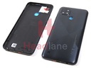 Realme RMX3201 C21 Back / Battery Cover - Cross Black
