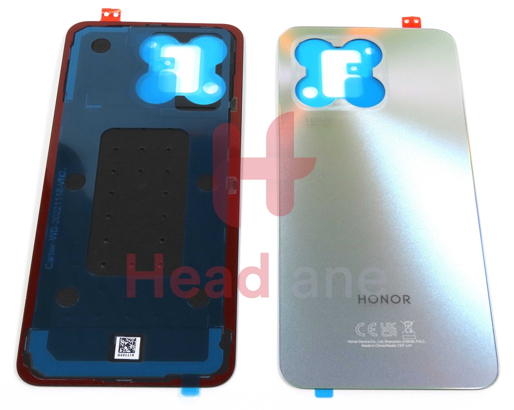 Honor X8a Back / Battery Cover - Silver