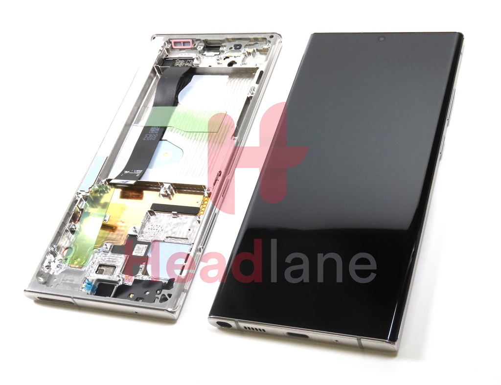 Samsung SM-N986 N985 Galaxy Note 20 Ultra 5G /4G LCD Display / Screen + Touch - White (No Camera)