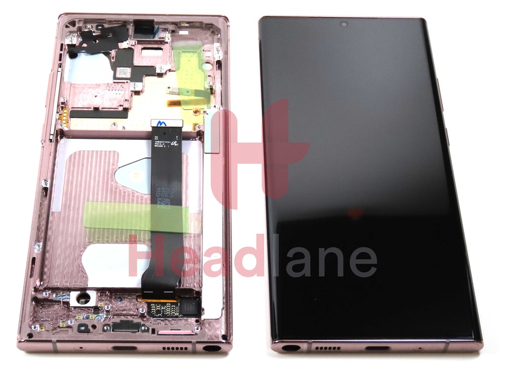 Samsung SM-N986 N985 Galaxy Note 20 Ultra 5G /4G LCD Display / Screen + Touch - Bronze (No Camera)