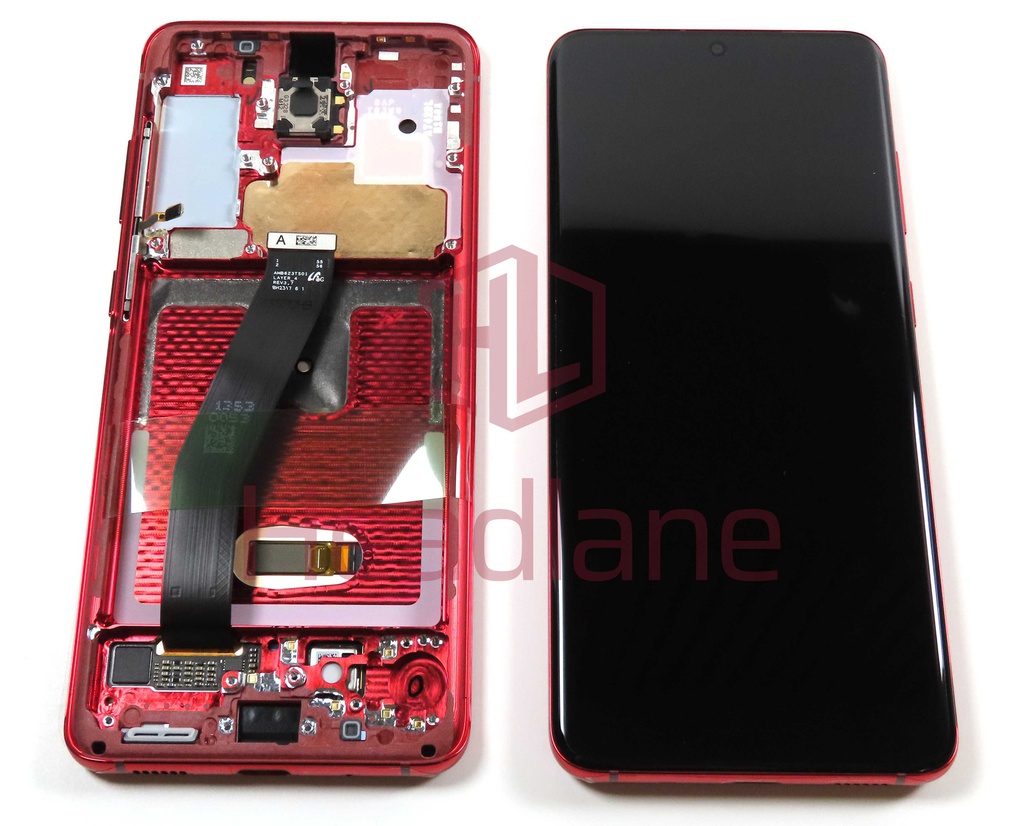 Samsung SM-G980 Galaxy S20 LCD Display / Screen + Touch - Red (No Camera)