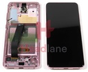 Samsung SM-G980 Galaxy S20 LCD Display / Screen + Touch - Pink (No Camera)