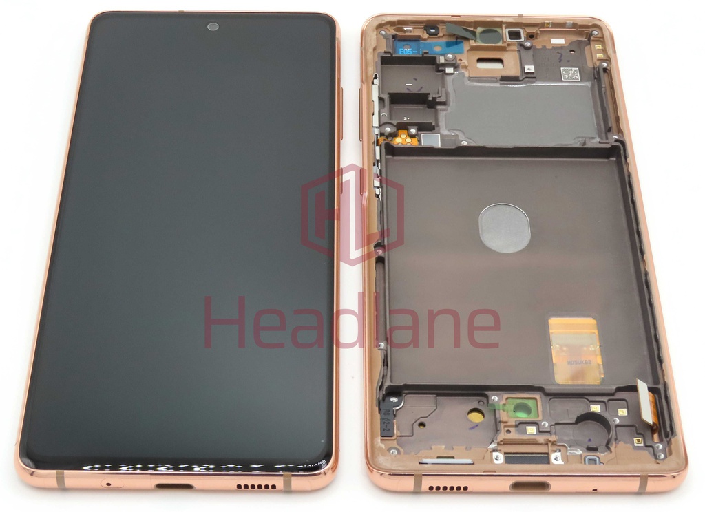 Samsung SM-G780 Galaxy S20 FE 4G LCD Display / Screen + Touch - Cloud Orange