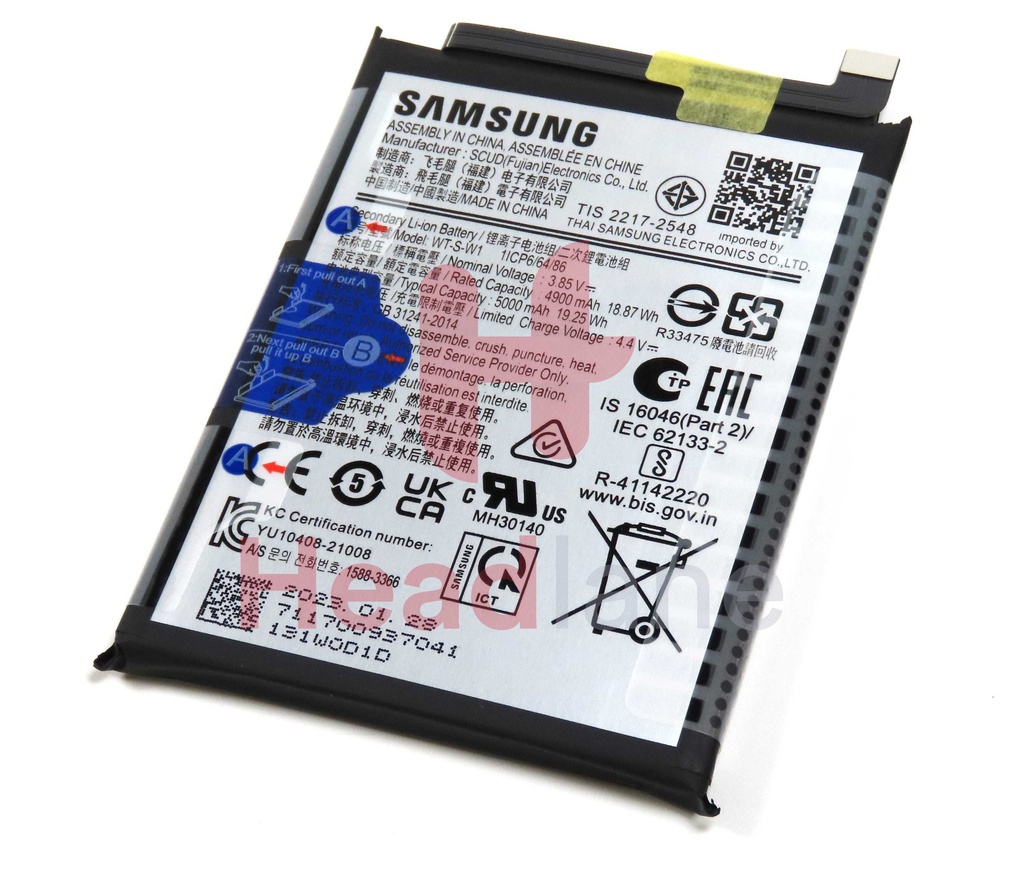 Samsung SM-A146P Galaxy A14 5G WT-S-W1 5000mAh Internal Battery