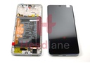 Honor Magic4 Lite / X9 5G LCD Display / Screen + Touch + Battery Assembly - Silver