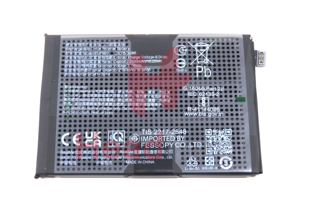Realme RMX3363 GT Master BLP809 4300mAh Internal Battery