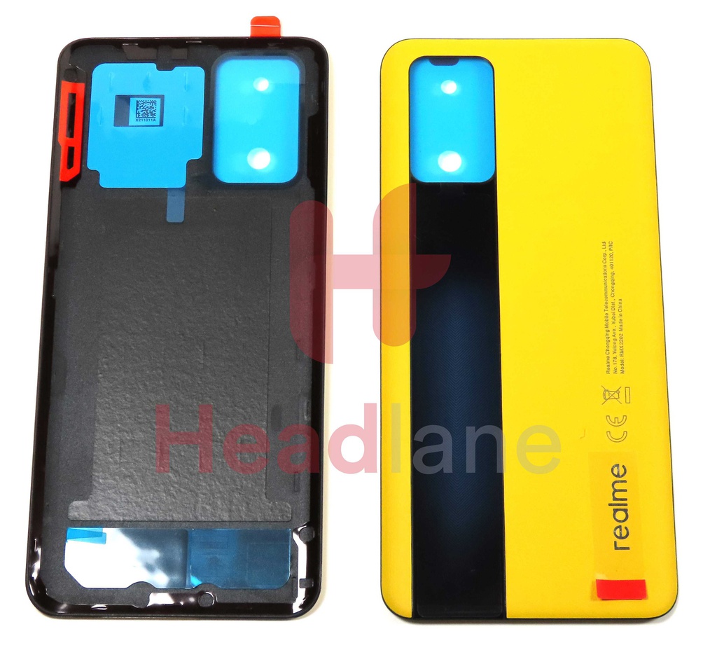 Realme RMX2202 GT 5G Back / Battery Cover - Yellow
