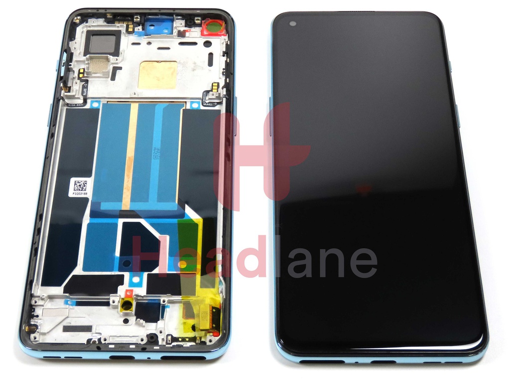 OnePlus Nord 2 5G LCD Display / Screen + Touch - Blue
