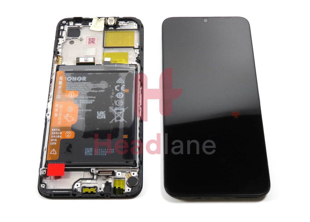 Honor 70 Lite LCD Display / Screen + Touch + Battery Assembly