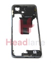 Honor X7a Middle Cover / Chassis + NFC Antenna - Silver