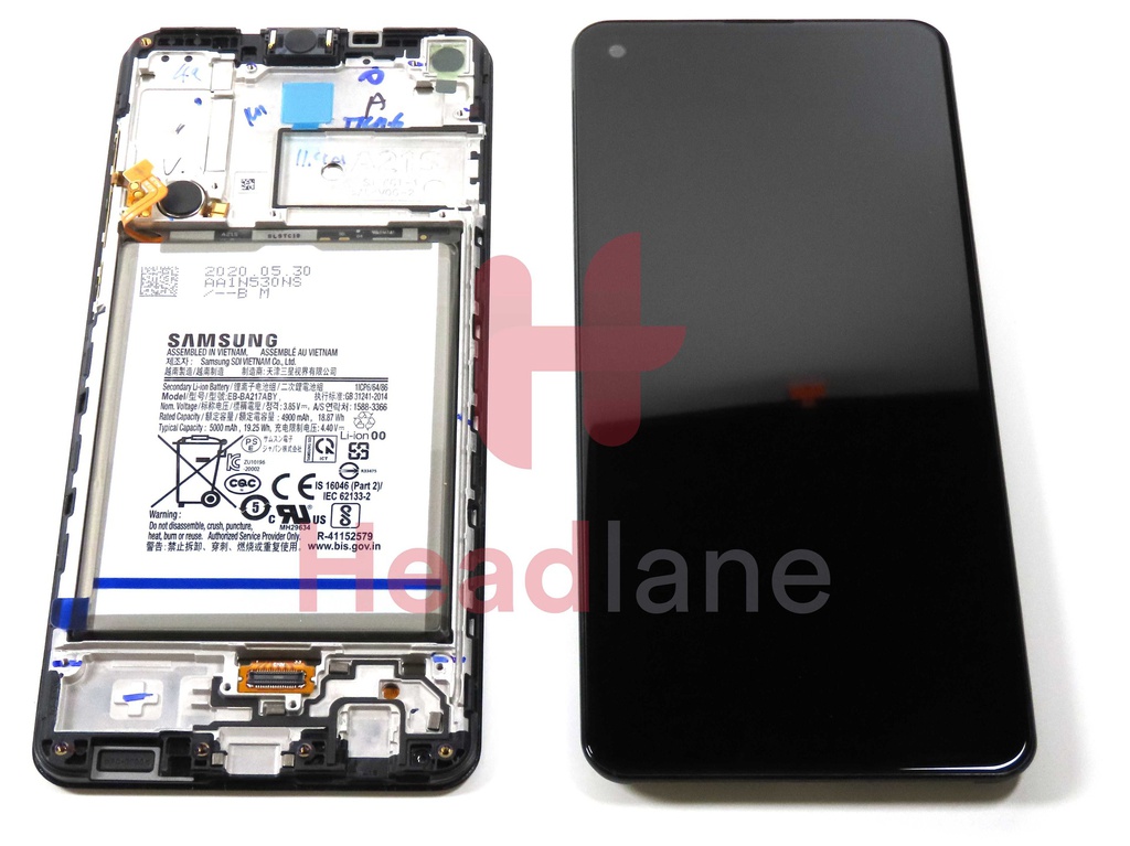 Samsung SM-A217 Galaxy A21s LCD Display / Screen + Touch + Battery