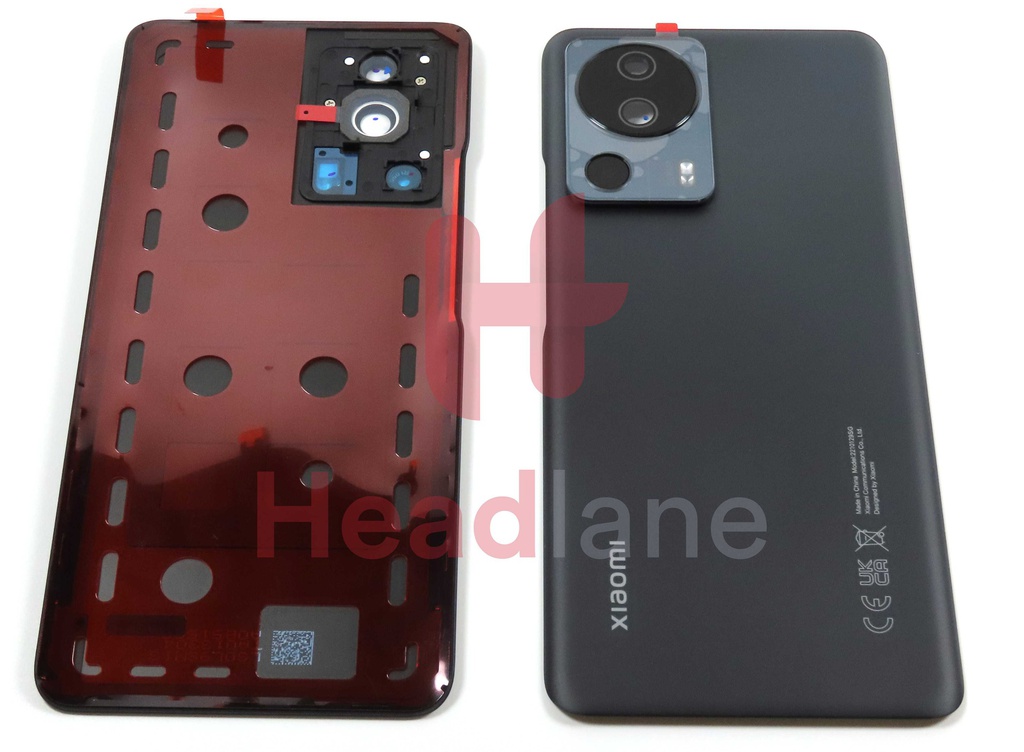 Xiaomi 13 Lite Back / Battery Cover - Black