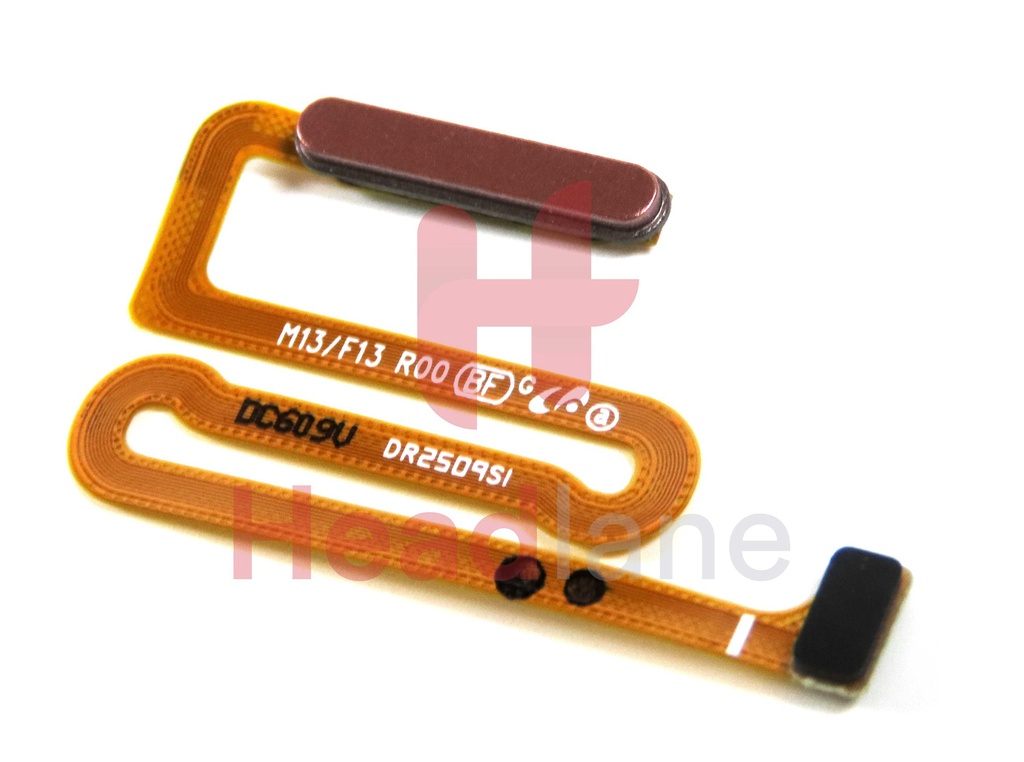 Samsung SM-M135 Galaxy M13 Fingerprint Reader / Sensor - Brown