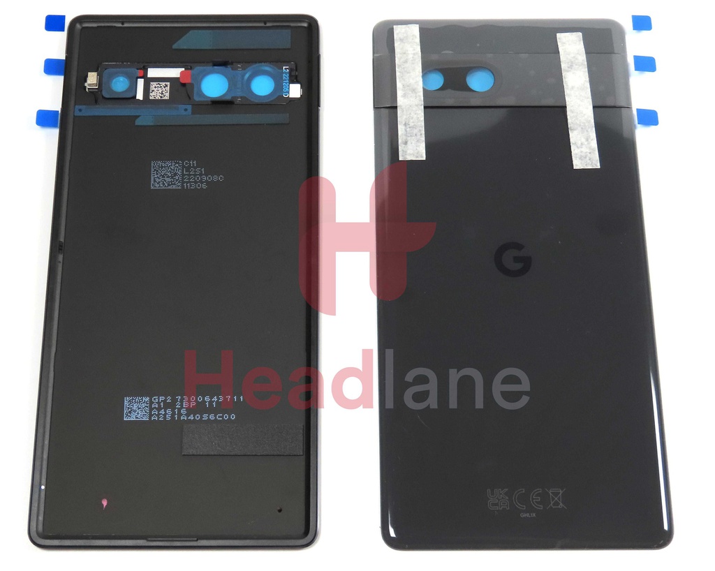 Google Pixel 7a Back / Battery Cover - Charcoal