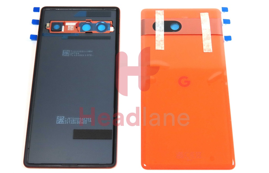 Google Pixel 7a Back / Battery Cover - Coral
