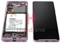 Samsung SM-G780 Galaxy S20 FE 4G LCD Display / Screen + Touch + Battery - Cloud Lavender