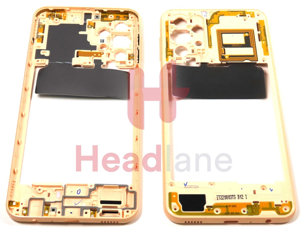 Samsung SM-A236 Galaxy A23 5G Middle Cover / Chassis - Orange