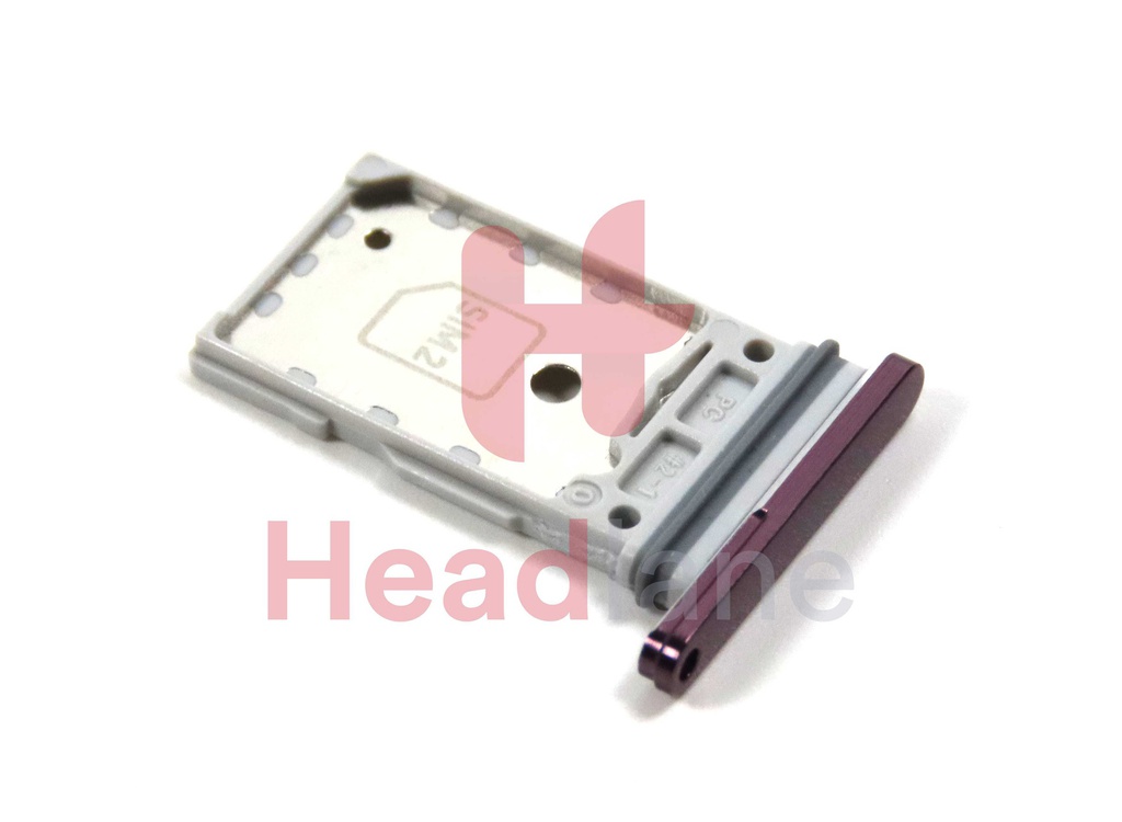 Samsung SM-F936 Galaxy Z Fold4 5G SIM Card Tray / Dual SIM - Burgundy
