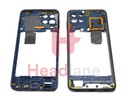 Samsung SM-M336 Galaxy M33 5G Middle Cover / Chassis - Blue