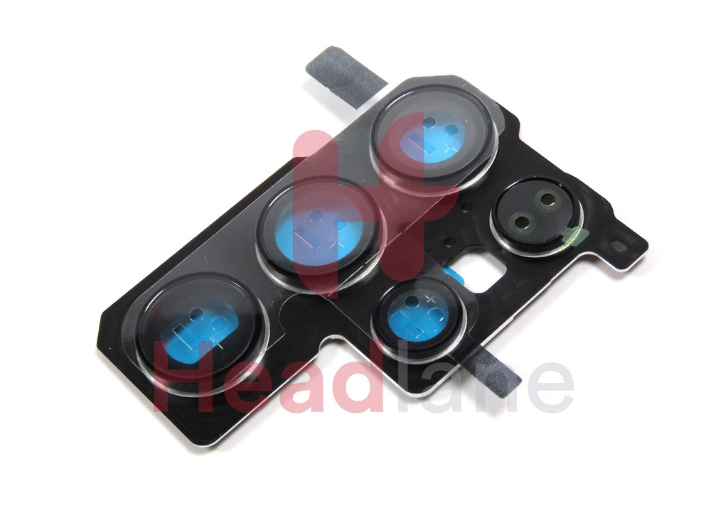 Samsung SM-S908 Galaxy S22 Ultra Camera Decoration / Frame - White / Sky Blue