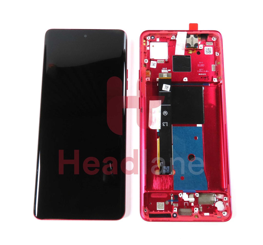 Motorola XT2303 Moto Edge 40 LCD Display / Screen + Touch - Red