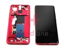 Motorola XT2303 Moto Edge 40 LCD Display / Screen + Touch - Red