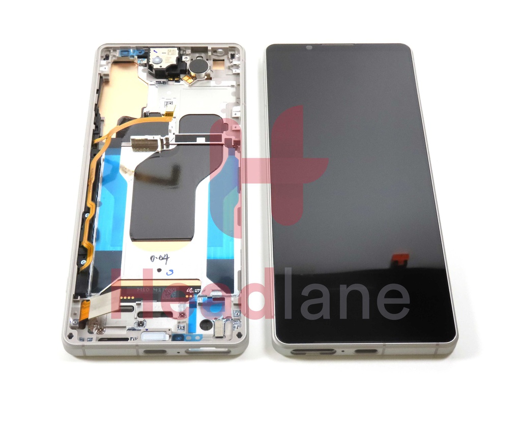 Sony XQ-DQ54 Xperia 1 V LCD Display / Screen + Touch - Silver