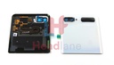 Samsung SM-F707 Galaxy Z Flip 5G Outer LCD Display / Screen + Touch - White