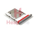 Xiaomi Redmi Note 12 Pro 4G SIM Card Tray - Silver