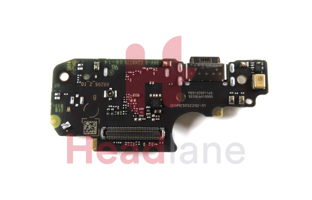Xiaomi Redmi Note 12 Pro 4G Charging Port Flex + SIM Card Reader