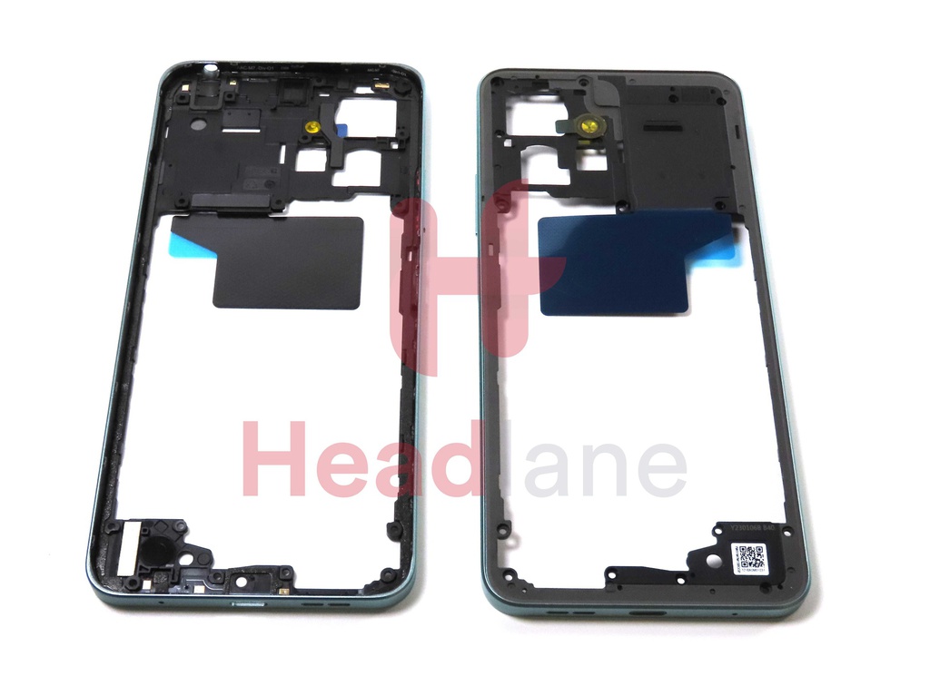 Xiaomi Redmi Note 12 4G Middle Cover / Chassis - Green