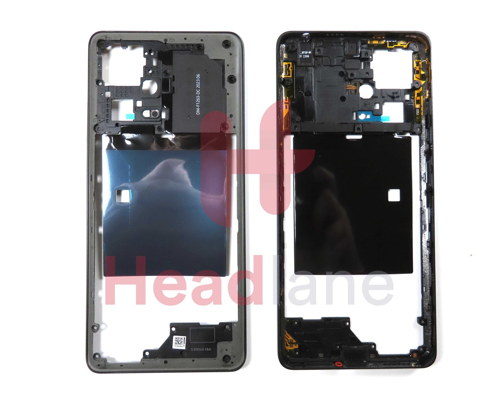 Xiaomi Redmi Note 12 Pro+ 5G Middle Cover / Chassis - Black