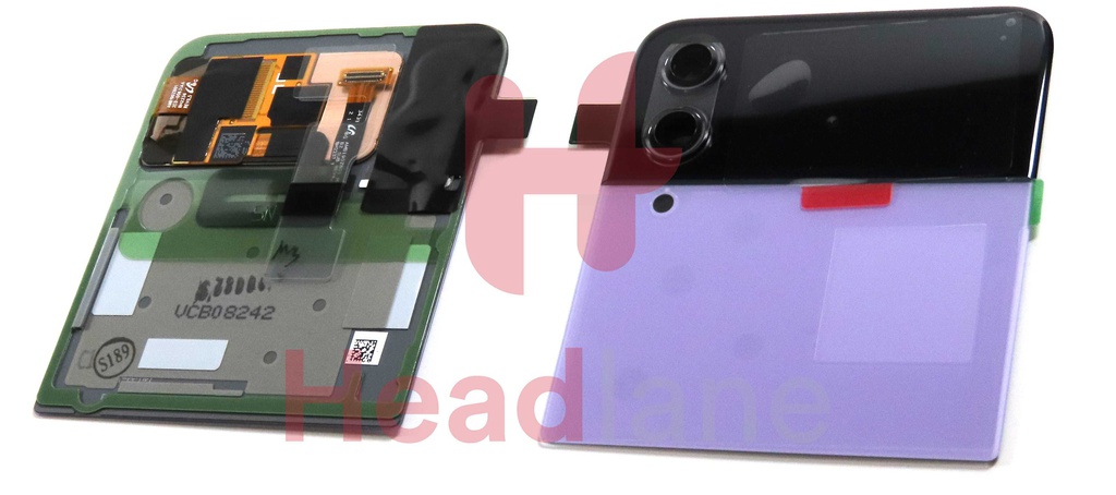 Samsung SM-F721 Galaxy Z Flip4 5G Outer LCD Display / Screen - Bora Purple