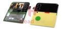 Samsung SM-F721 Galaxy Z Flip4 5G Outer LCD Display / Screen - Bespoke Yellow