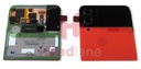 Samsung SM-F721 Galaxy Z Flip4 5G Outer LCD Display / Screen - Bespoke Red