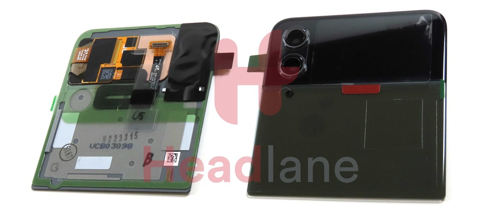 Samsung SM-F721 Galaxy Z Flip4 5G Outer LCD Display / Screen - Bespoke Green
