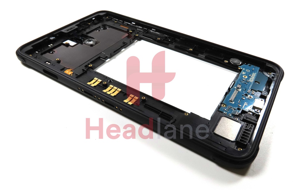 Samsung SM-T570 Galaxy Tab Active3 (WiFi) Middle Cover / Chassis + Charging Port Flex
