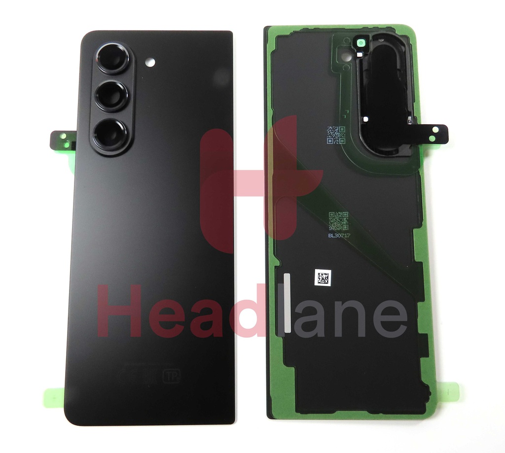 Samsung SM-F946 Galaxy Z Fold5 5G Back / Battery Cover - Phantom Black (CIS)