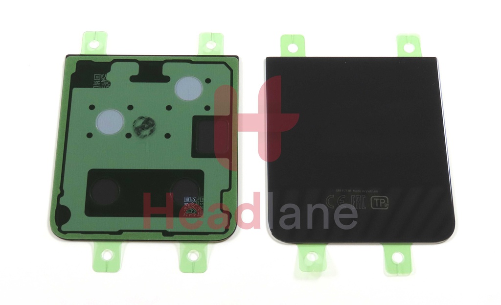 Samsung SM-F731 Galaxy Z Flip5 5G Back / Battery Cover - Graphite (CIS)