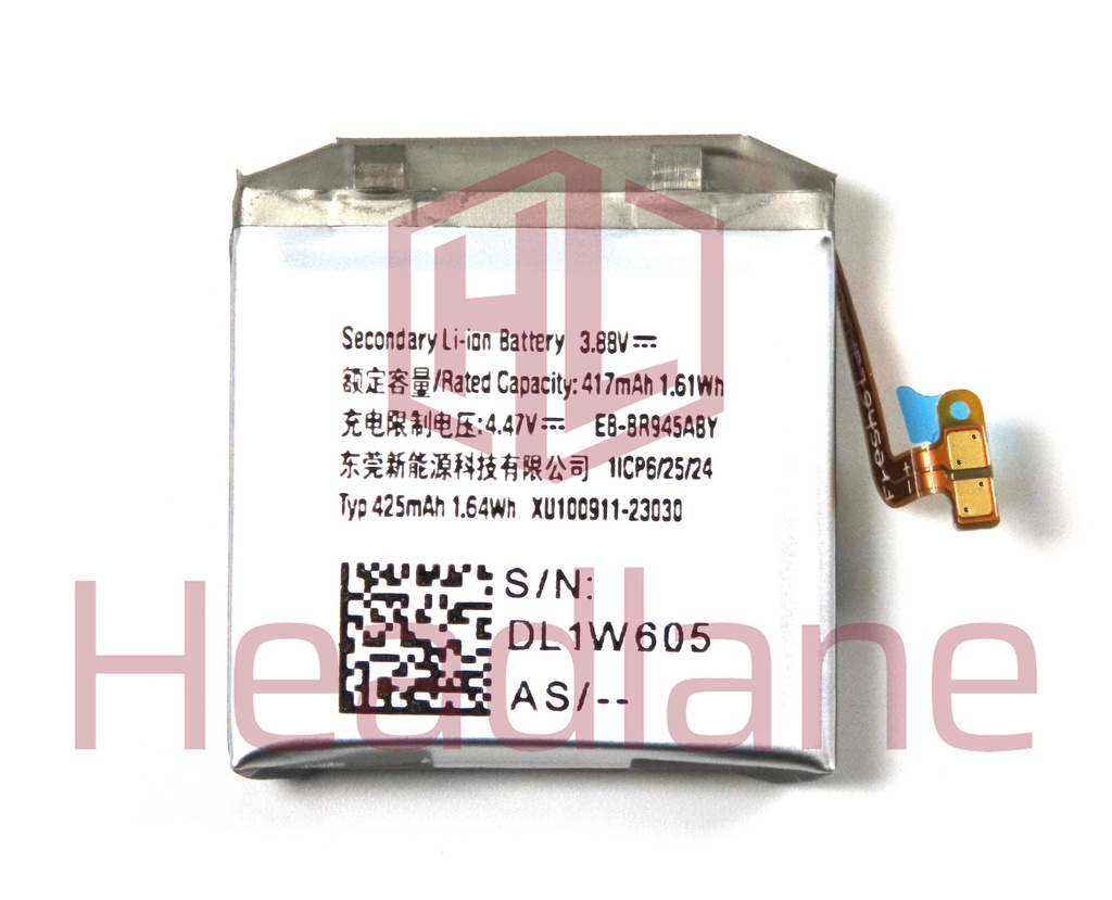 Samsung SM-R940 R945 Galaxy Watch6 44mm BT / LTE EB-BR945ABY 417mAh Internal Battery
