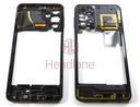 Samsung SM-A235 Galaxy A23 Middle Cover / Chassis - Black