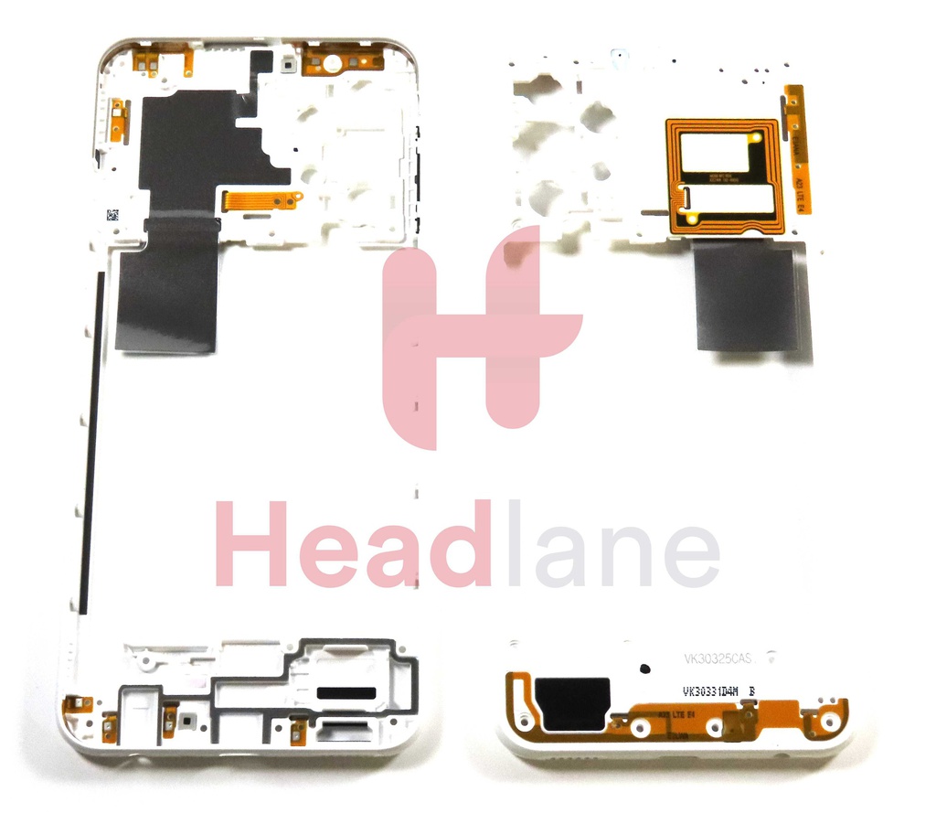 Samsung SM-A235 Galaxy A23 Middle Cover / Chassis - White