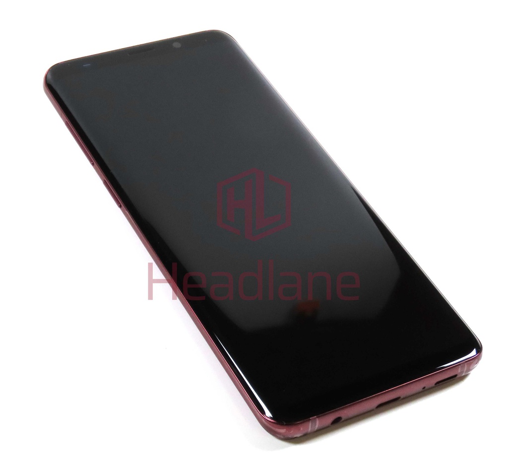 Samsung SM-G965F Galaxy S9+ LCD Display / Screen + Touch - Red
