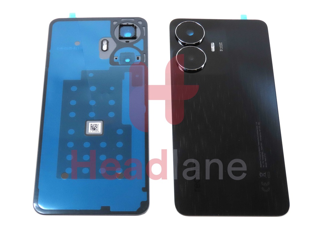 Realme RMX3710 C55 Back / Battery Cover - Black